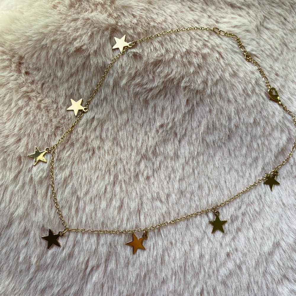 Gold Star Chocker/Necklace
